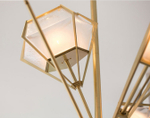 Ceiling design lamp  Harlow small by Gabriel Scott (White)