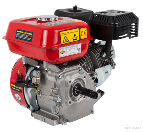 Двигатель бензиновый 7,5л.с. вал 19мм для мотоблоков  LUSQI 168F