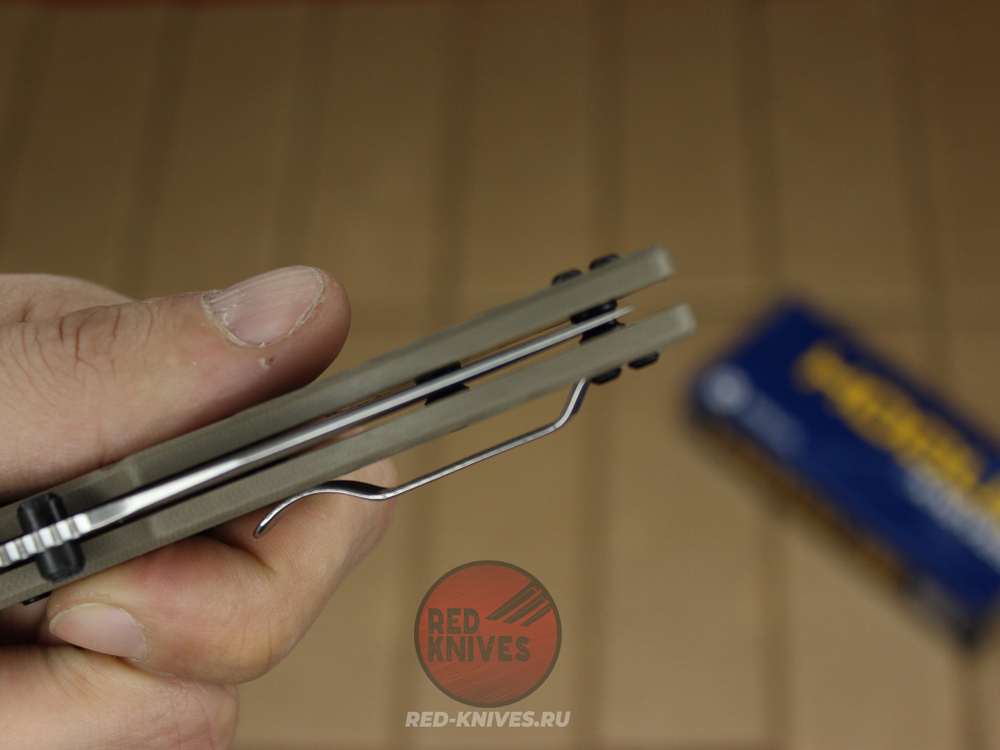 Нож Hogue DEKA MANUAL FOLDER (песочный) 24277