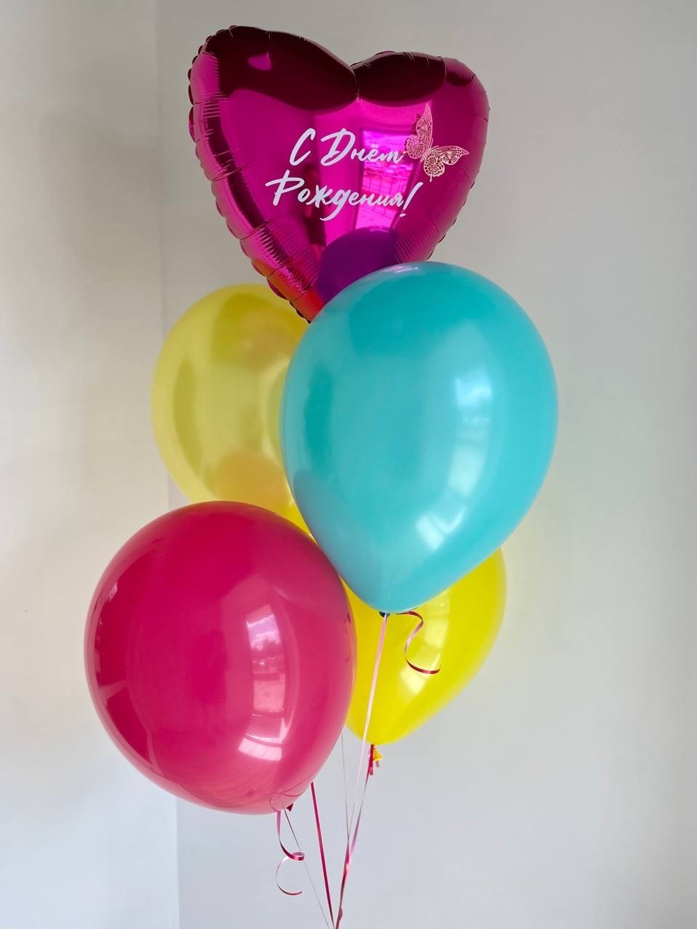 Набор ярких воздушных шаров на день рождения №1226