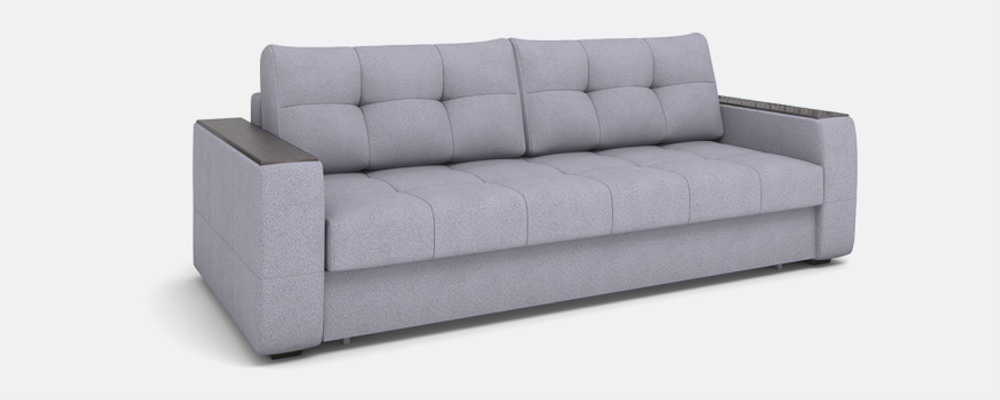 Сиэтл (22) еврокнижка с подушками Tango light beige, ВариантКроя1, Декор: Структурный кофе, <Р> /