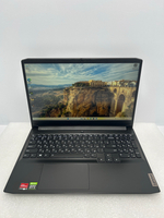 Ноутбук Lenovo IdeaPad Gaming 3 15ACH6 (82K201SFRM) 15.6"/AMD Ryzen 7 5800H/RAM 16 GB/SSD 512 GB/GeForce RTX 3050/1920x1080/IPS/DOS/Подсветка кл-ры: LED/Черный. Состояние: Уценка/небольшой след. на матрице от клавиатуры