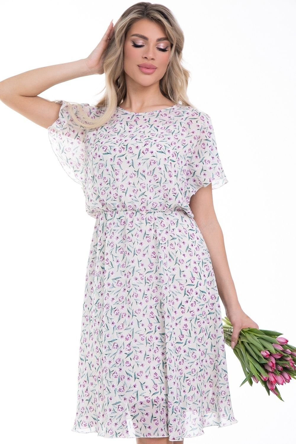 Платье Нимфа (шифон,весна) Diolche (Акция)