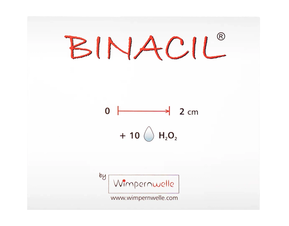 Палетка BINACIL для смешивания краски для бровей и ресниц