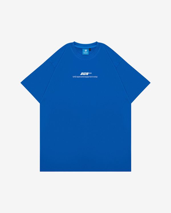 Футболка Where is my peace Синяя - фото 1