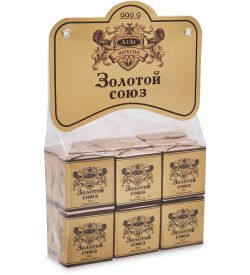 AT-108 Вафли глазированные «Золотой союз» 210 гр
