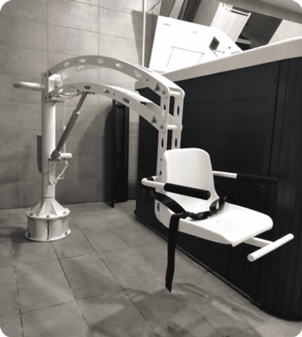 Подъемник для бассейна NART ELEVATED POOL LIFT