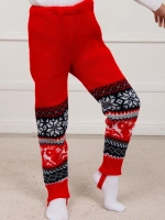 Рейтузы вязаные с орнаментом