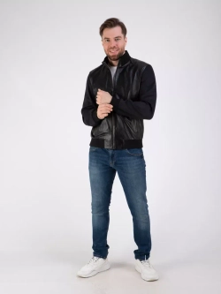 Куртка кожаная демисезонная Турция