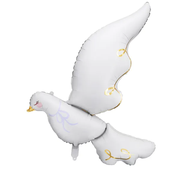 QL Шар фигура Голубь 80*100 см (БГ-28)