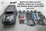 Обвес и лифт-комплект с портальными мостами для Mercedes-Benz G-Class G63 W464 в 4×4² Мерседес Гелик гелентваген
