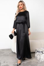 Платье Глория (черный) Р11-1230/2 Nikol