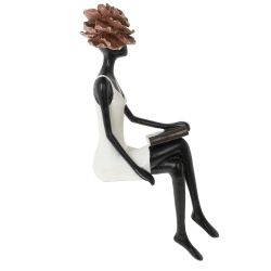 GAEM Фигурка декоративная "Африканка", L11 W11 H40 см