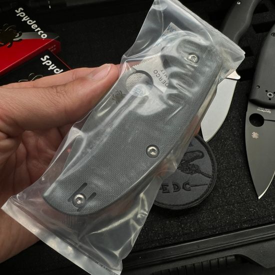 Складной нож Spyderco Sage 1 123GPGY c клинком из стали Maxamet, рукоять G10