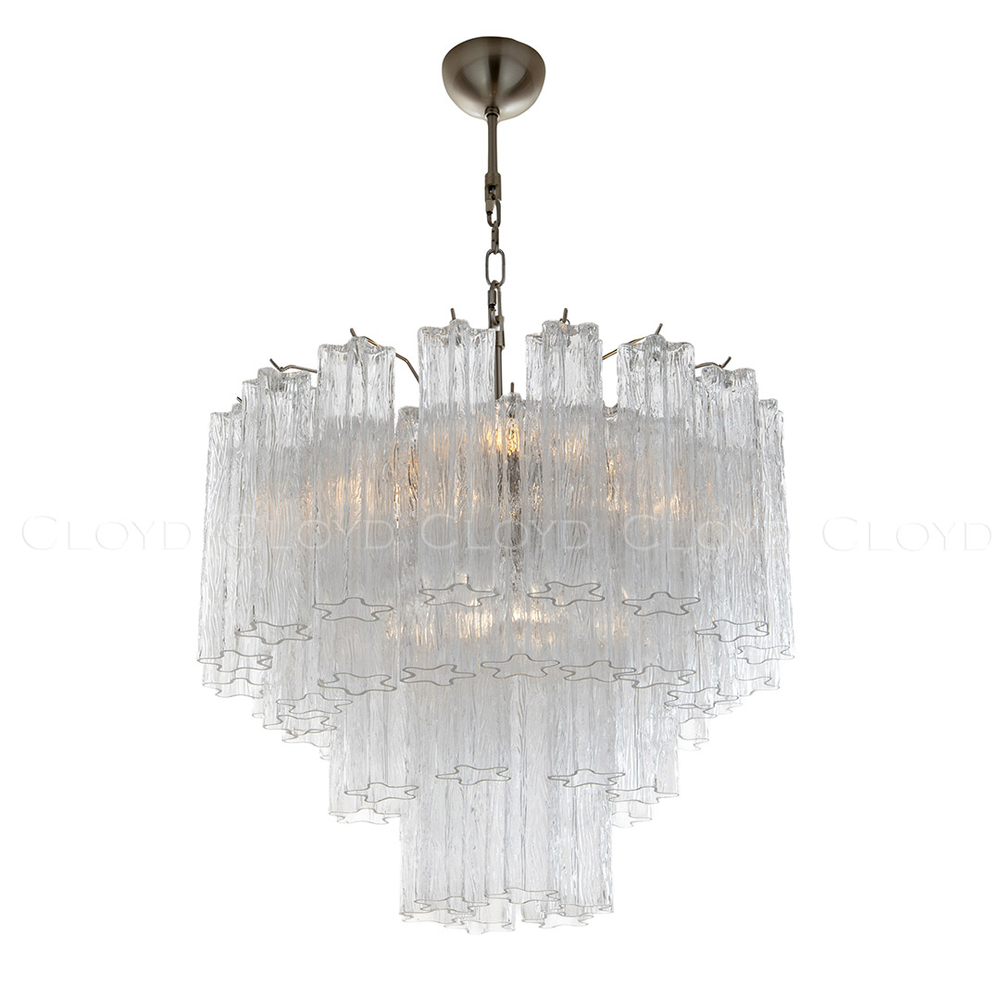 Люстра Cloyd ANNO-D C7 / Ø58 см - хром - прозрачн.стекло (арт.11650)