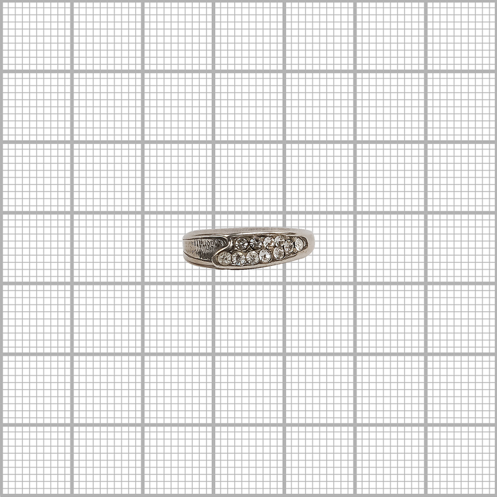 "Звездопад" кольцо в серебряном покрытии из коллекции "Стиль" от Jenavi