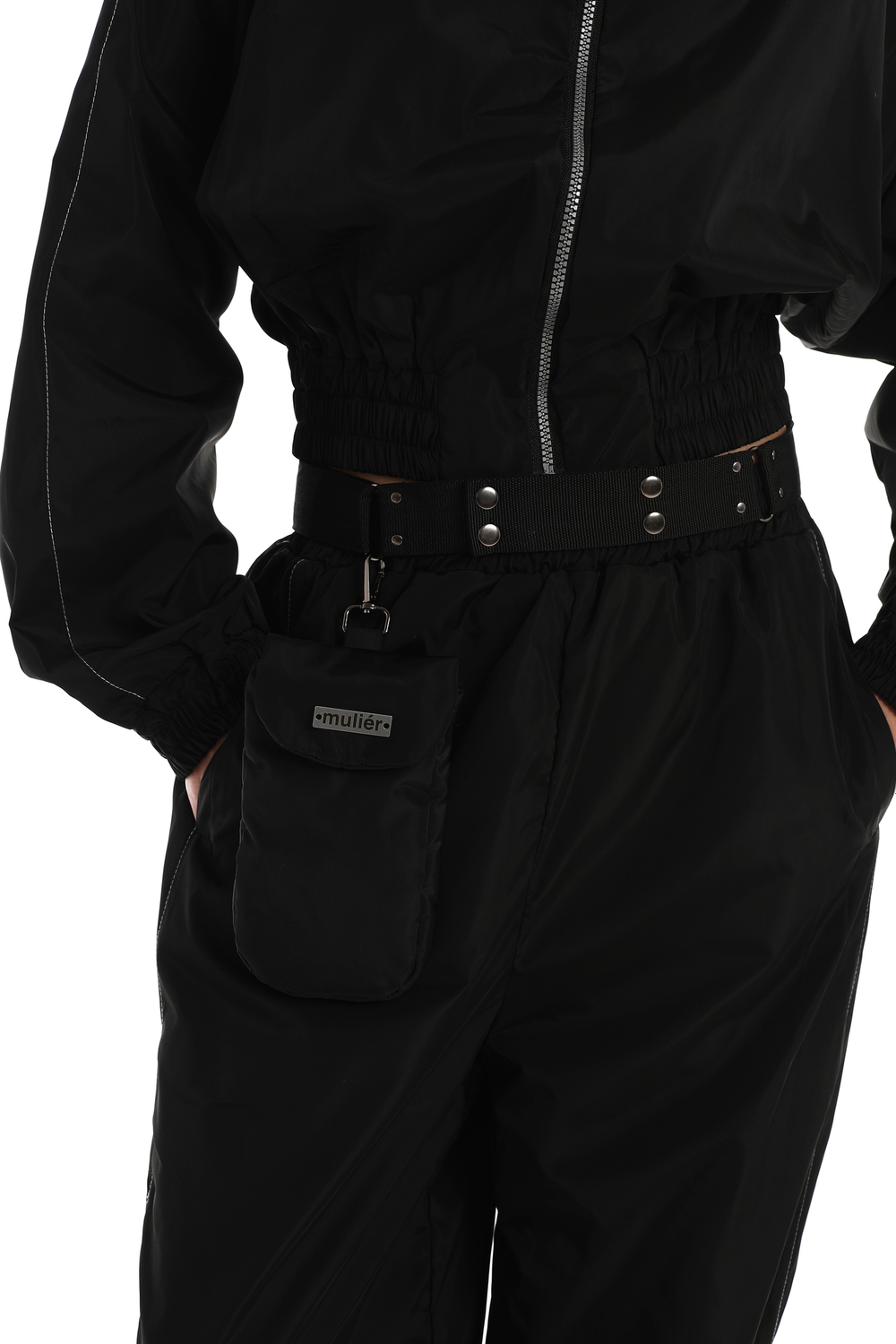Костюм "Униформа на Патрики" брюки + бомбер с белой отстрочкой