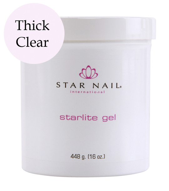 Гель скульптурный, прозрачный StarLite Thick Clear 448г