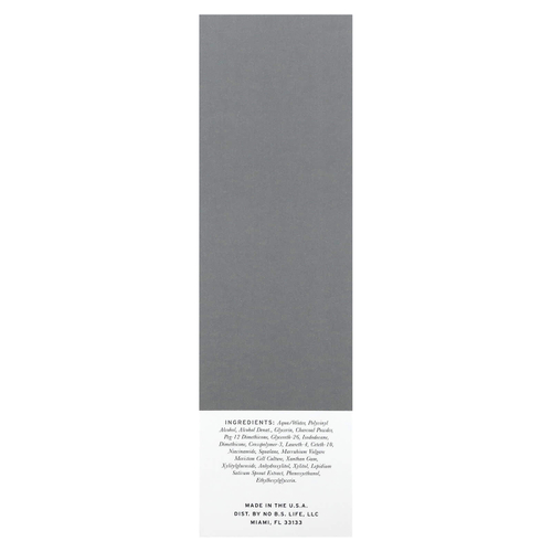 No BS Skincare, отшелушивающая маска для лица с древесным углем, детоксикация, 90 мл (3 жидк. унции)