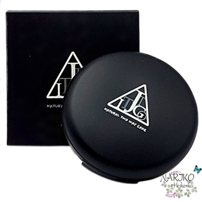 Компактная пудра для лица JIGOTT Natural Two Way Cake, №21 nude beige, 12 гр.