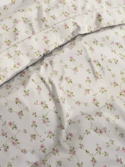 Наволочка комплект 2шт перкаль Сказка "Весенние цветы" 45х45 см на молнии