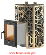 Печь для бани Эверест "Steam Master" GALAXY 30 INOX (320М) GOLD