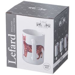 КРУЖКА LEFARD "BENGAL CAT" 400МЛ 8*7*10.8CM