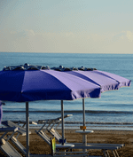 Опора со столиком для зонта Magnani Table, белый