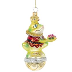 GAEM Украшение новогоднее "Лягушка", L7 W6 H14 см