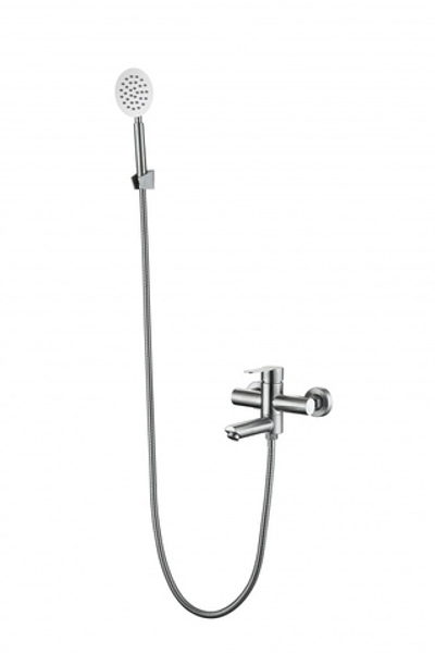 313531 Смес. од. для ванны кор. (НЕРЖ САТИН) ViEiR (8/1шт)