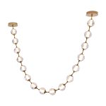 Подвесной светильник OD2437A-16 brass/clear