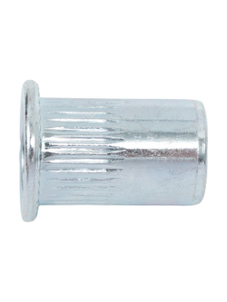 Резьбовые заклепки с насечками, стандартный бортик М8 цинк 250 шт. Gigant 123914