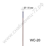 Вольфрамовый электрод WC-20 1,6мм / 175мм (1шт.) FoxWeld