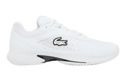 Мужские кроссовки теннисные Lacoste Tech Point Tennis - white/white/black