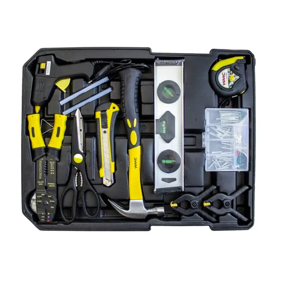 Набор инструментов 186пр. 1/4''1/2''(6-гр.) (4-30мм) ''Дорожный кейс'' WMC TOOLS WMC-WMC186