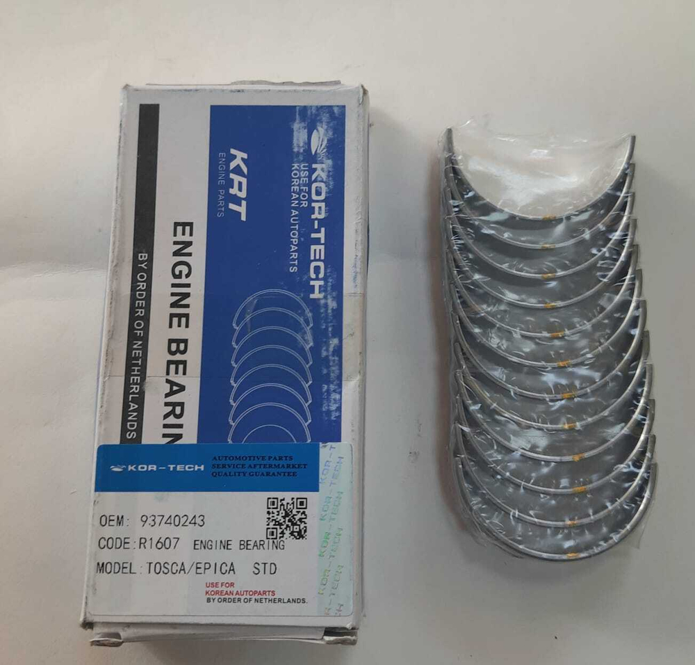 Комплект вкладыши коренные и шатунные Kor-Tech STD X25D1, X20D1