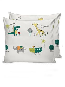 Наволочка комплект 2шт Сказка "Корней" 70х70 см, перкаль