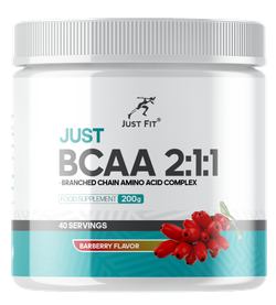 BCAA Just Fit BCAA 2:1:1 200 grams , Аминокислоты BCAA