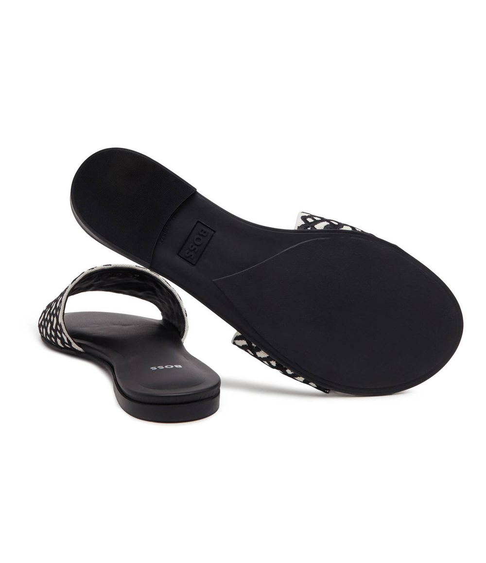 Шлепанцы Millie_Slide_CVEB BOSS BLACK - черный(50517365)