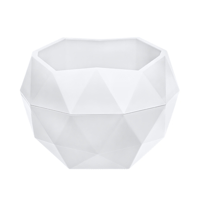 Кашпо "Топаз" (1,2л.) Цв. Белый