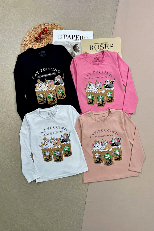 Лонгслив для девочек