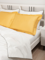 SERENITY 2 наволочки, сатин желтый