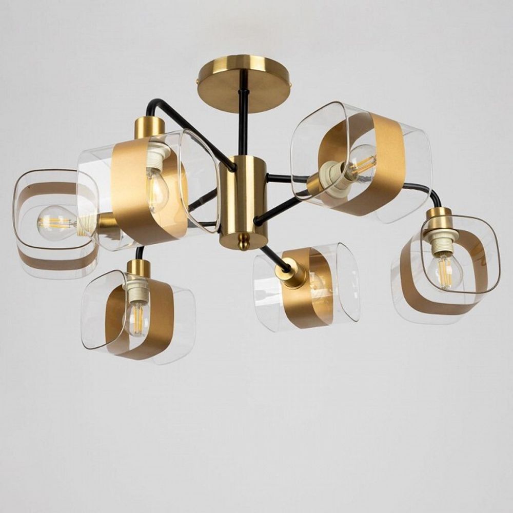 Люстра на штанге Citilux Бертон CL140161