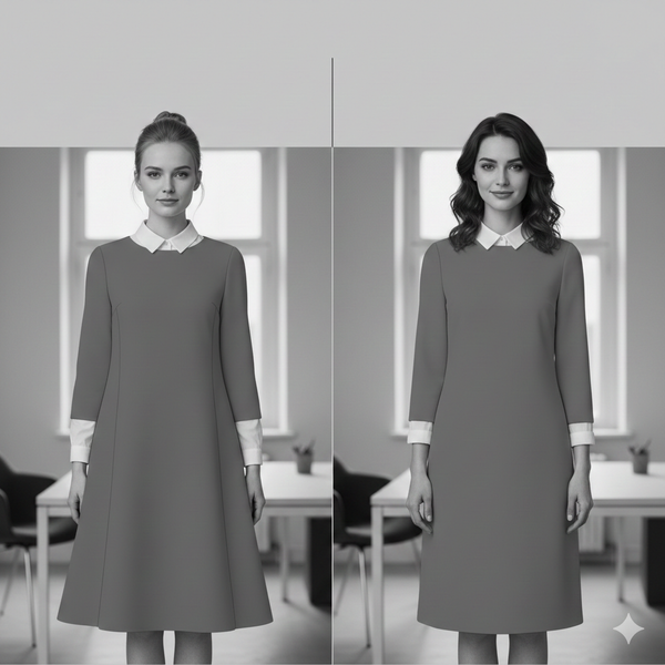 Платье-сарафан для офиса: как выбрать фасон (трапеция или прямой) и не ошибиться Платье-сарафан для офиса: как выбрать фасон (трапеция или прямой) и не ошибиться