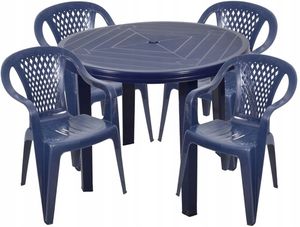 Мебель для дачи из пластика