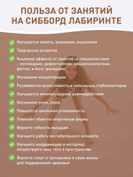 Балансир лабиринт Мозг с шариками