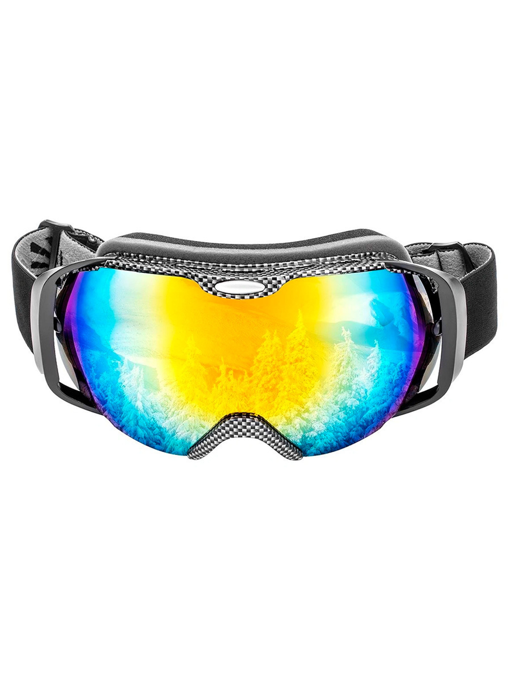 Очки горнолыжные сменные линзы Helios (без футляра) (HS-HX-010-GY)