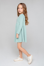 КР 5778/голубой прибой к359 платье для девочки