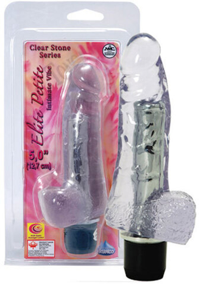 Вибратор Elite Petite прозрачный