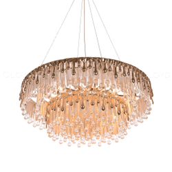 Люстра Cloyd CAPULETTI C18 / Ø79 см - золото (арт.11268)